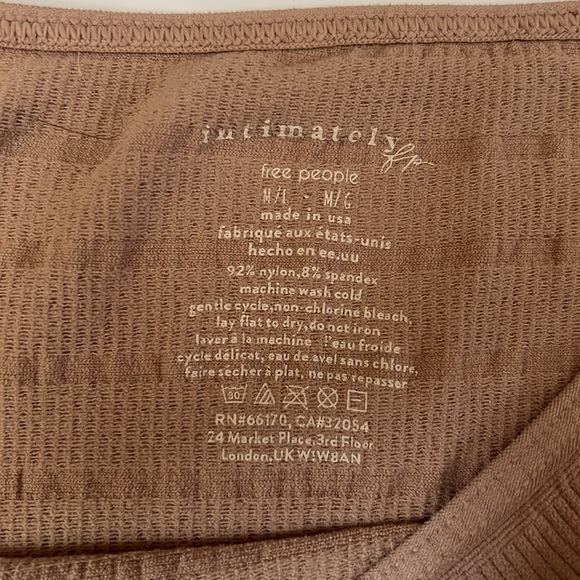 Free people intimately stretch Tank NWT / size M/L - Picture 7 of 14